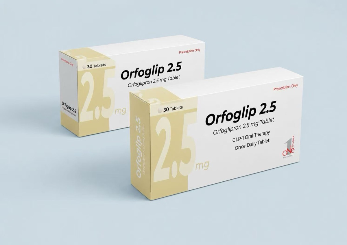Orfoglip 2.5 奥格列龙药盒