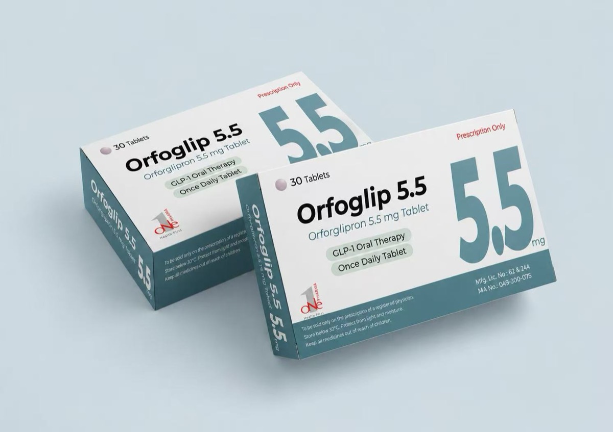 Orfoglip 5.5 奥格列龙药盒
